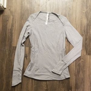 Lululemon Ghost Herringbone Shirt